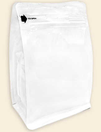 Square Bottom Gusseted Bags with E-Zip